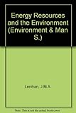 Energy resources and the environment