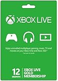 Xbox Live Gold 12 Month Membership Card (Xbox One/360)