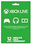 Xbox Live Gold 12 Month Membership Card (Xbox One/360)