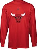 Chicago Bulls adidas Youth Primary Logo Long Sleeve T-Shirt