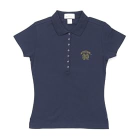 Antigua Notre Dame Women's Remarkable Baby Rib Short Sleeve Polo Shirt