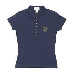 Antigua Notre Dame Women's Remarkable Baby Rib Short Sleeve Polo Shirt