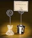 BRIDE AND GROOM PLACE CARD HOLDERS, Quantity of 30 pc,