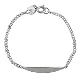 High Polished Baby Flat Marquise Bracelet