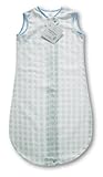 Cheap Price SwaddleDesigns Pastel Dots and Stars Organic Cotton Flannel zzZipMe Sack, Pastel Blue, 6-12 Months Stores