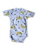 New Jammies Organic Cotton Easy Fit Onesie Bananas in My Belly, 3 Months
