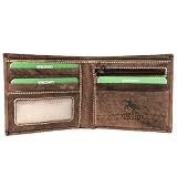 Visconti Hunter Leather Wallet - Oil Brown