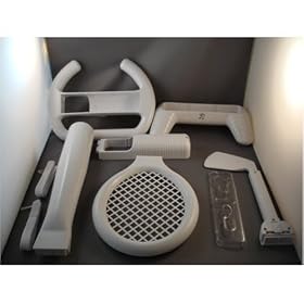 Click here to buy 8 in 1 Sports Pack for Nintendo Remote Controller Wii by Nextweb.