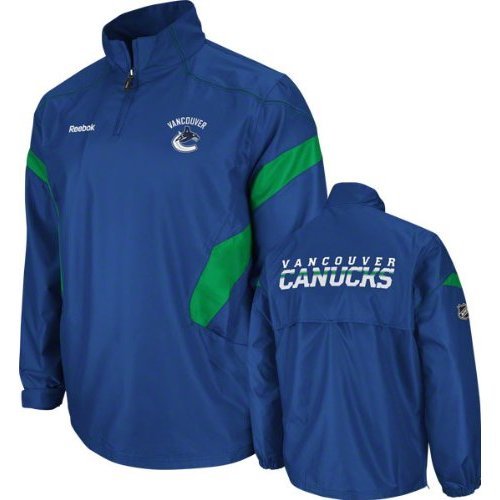 Reebok Vancouver Canucks Center Ice Hot Jacket Large