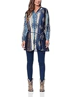 Peace & Love Vestido Camisero (Azul)