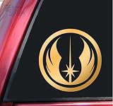 Jedi Order Vinyl Decal Sticker - Mirror Gold