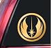 Search : Jedi Order Vinyl Decal Sticker - Mirror Gold