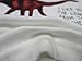 Babypajama Dinosaur Little Boys' Pajama Sleepwear 2-Piece Tee&Pants White