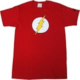 Flash Logo Mens T-Shirt (Red)