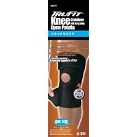 Tru-Fit Aerated Knee Stabilizer, Black, One Size Fits All