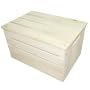 Lohasrus Kids Toy Chest 15201 - Non-toxic Clear Stained Fir, Volume 0.9 C.F.