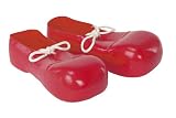 Kids Red Bozo Clown Shoes - Child Std.