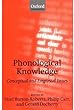 Phonological Knowledge: Conceptual and Empirical Issues