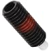 Jergens 30926 Steel Spring Plunger With Delrin Tip, Low Carbon Steel, 5/16-18" Threaded, With Locking Element