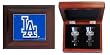 Los Angeles Dodgers Collectors Gift Box w/Flared Shooters - MLB Baseball Fan Shop Sports Team Merchandise