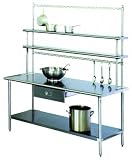 Eagle T3048SE-FM-PL Worktables w- Overshelf Kit