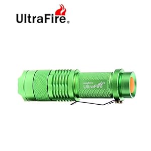 UltraFire® 7W 300LM Mini CREE LED Flashlight Torch Adjustable Focus Zoom Light Lamp