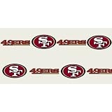San Francisco 49ers Temporary Tattoos Sheet