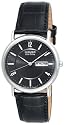 Citizen Eco-Drive Men's Black Leather Watch #BM8240-03E