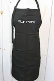 Black Embroidered Apron Hair Whore