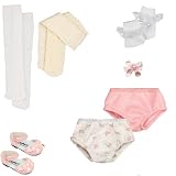 7 Item Bundle: Sophias Doll Clothes Accessory Set: Doll Socks, Underwear and Shoes-Fits American Girl & 18
