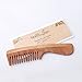 HealthAndYoga® Handcrafted Neem Wood Comb - Anti Dandruff, Non-Static and Eco-friendly- Great for Scalp and Hair health -7