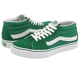 VANS SK-8 Mid Shoes in Leprachaun Green / True White