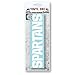 Michigan State University Sticker MSU Spartans Athletic Font Decal Heavy Duty Officially Licensed NCAA Window Vinyl Car Decal for Windows, Laptops, Water Bottles, or Coolers (White Spartans)