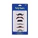 Top Secret Moustaches Asst. (6 count)