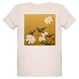 Artsmith, Inc. Organic Kids T-Shirt Lotus Flower Chinese Flag