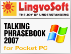 LingvoSoft Talking PhraseBook 2007 German <-> Latvian for Pocket PC