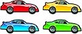Carson Dellosa Race Cars Cut-Outs (120117)