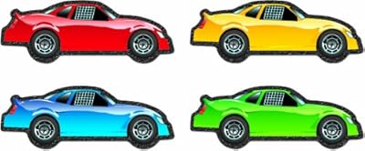 Carson Dellosa Race Cars Cut-Outs (120117)