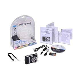 Polaroid i1036 - Digital camera - compact - 10.0 Mpix - optical zoom: 3 x - supported memory: SD,... by 