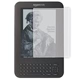 Grantwood Technology's 2-Pack Premium Anti-Glare Screen Protector for NEW Kindle 3 and Kindle 2, (6