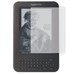 Grantwood Technology's 2-Pack Premium Screen Protector for NEW Kindle 3 and Kindle 2, (6" Display)