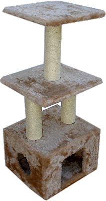 Majestic Cat Furniture Majestic Pet Products Casita 40″ Cat Tree Condo