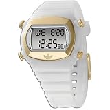 Adidas Candy Digital Watch with Gold Face