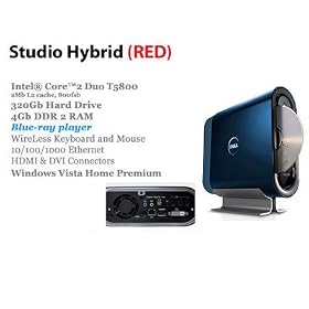 Dell Studio Hybrid Blu-Ray T5800 2.0Ghz 320GB 4GB HDMI