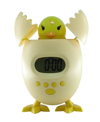 Chick Tock Animated Alarm Clock with TimerB009HXABIW