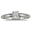 Image of 10k White Gold Round