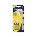 Varta Easy Energy Pocket Ladeger&auml;t inkl. NiMH Akku AA Mignon 2100 mAh 4er Pack