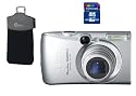Canon PowerShot SD890IS 10MP Digital Camera with 5x Optical Image Stabilized Zoom with Transcend 8GB SDHC Card and Bag