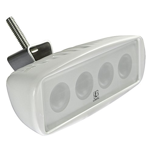 Lumitec Caprera Bracket Mount Led Flood Light White Housing 101040