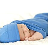 Baabaa Baby Merino Infant Wrap (Grecian Blue - Small)